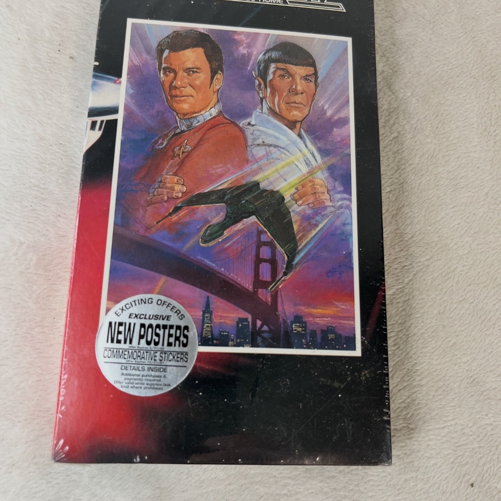 Star Trek IV: The Voyage Home William Shatner Leonard Nimoy VHS, 1996 sealed